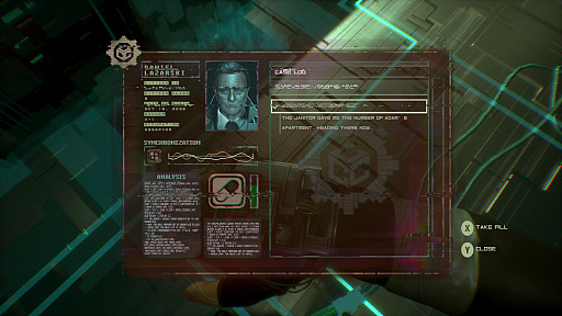 画像ギャラリー No.003のサムネイル画像 / サイコホラーでサイバーパンクな「>observer_」をプレイ。他人の脳をハッキングして，記憶に埋もれた証拠を見つけ出せ
