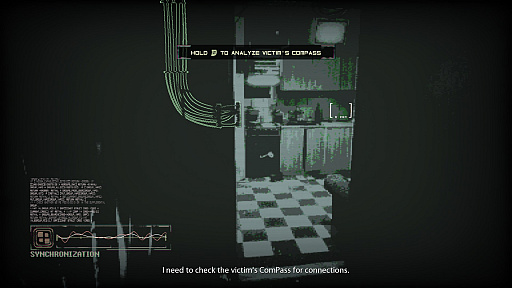 画像ギャラリー No.004のサムネイル画像 / サイコホラーでサイバーパンクな「>observer_」をプレイ。他人の脳をハッキングして，記憶に埋もれた証拠を見つけ出せ