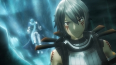 画像ギャラリー No.029のサムネイル画像 / 「.hack//G.U. Last Recode」，「Vol.4 あるいは世界を紡ぐ蛇たちの見る夢」の序盤，ハセヲの5thフォーム，謎の少女「クサビラ」などを紹介