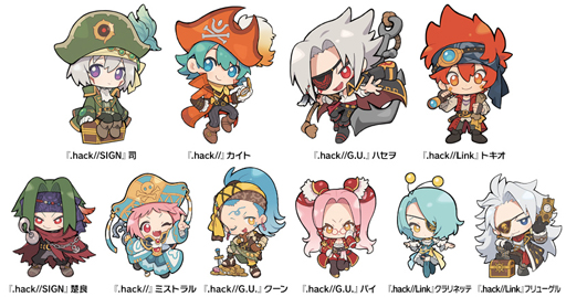 画像ギャラリー No.002のサムネイル画像 / 「.hack」新グッズ“細川誠一郎＆ヒガシ描き下ろし，パイレーツ衣装”が登場