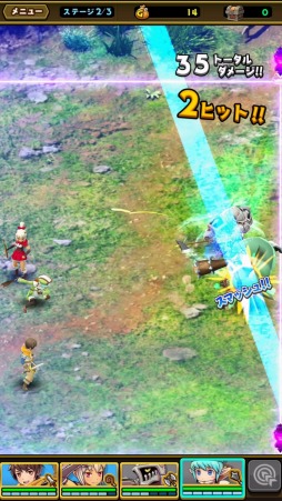 画像ギャラリー No.010のサムネイル画像 / 【PR】フリック操作で爽快なぶっ飛びアクション。gumiの新作アプリ「スマッシュ＆マジック」のインプレッションとプレイのコツをお届け