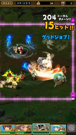 画像ギャラリー No.033のサムネイル画像 / 【PR】フリック操作で爽快なぶっ飛びアクション。gumiの新作アプリ「スマッシュ＆マジック」のインプレッションとプレイのコツをお届け