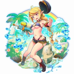 画像ギャラリー No.015のサムネイル画像 / 「スマッシュ＆マジック」，サマーバージョンキャラ「セシリア」「カティア」が登場