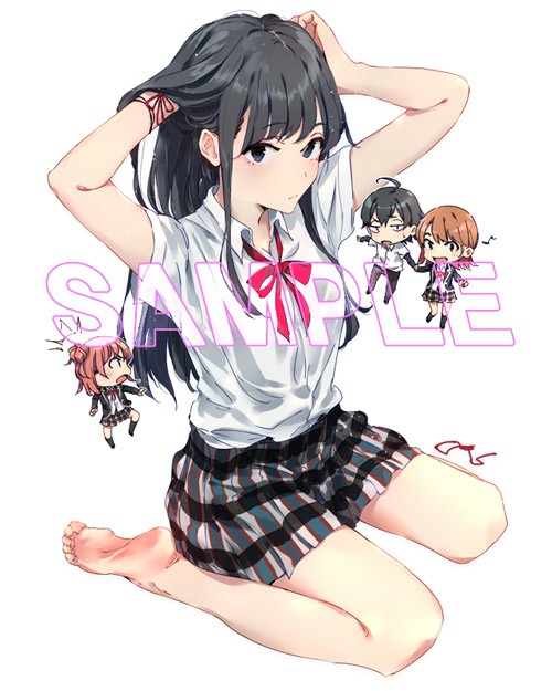 画像ギャラリー No.004のサムネイル画像 / 「やはりゲームでも俺の青春ラブコメはまちがっている。＆続 おまとめセット」の店舗特典情報が公開