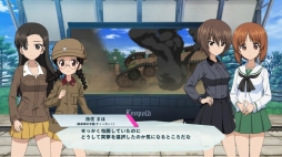 画像ギャラリー No.001のサムネイル画像 / 「ガールズ＆パンツァー ドリームタンクマッチ」，感想戦モード序盤の見どころを紹介。カール自走臼砲に挑む「たんぽぽ中隊」の活躍は