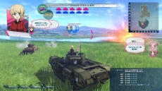 画像ギャラリー No.010のサムネイル画像 / 「ガールズ＆パンツァー ドリームタンクマッチ」，感想戦モード序盤の見どころを紹介。カール自走臼砲に挑む「たんぽぽ中隊」の活躍は