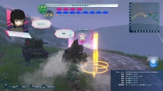 画像ギャラリー No.015のサムネイル画像 / 「ガールズ＆パンツァー ドリームタンクマッチ」，感想戦モード序盤の見どころを紹介。カール自走臼砲に挑む「たんぽぽ中隊」の活躍は