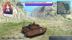 画像ギャラリー No.010のサムネイル画像 / 「ガールズ＆パンツァー ドリームタンクマッチ」の争奪戦モードや戦車アクションを紹介。戦車でドリフトやジャンプ，ナポリターンなどが可能