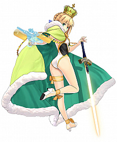 画像ギャラリー No.005のサムネイル画像 / 「FGO Arcade」，清姫がポニーテール姿に！　サーヴァントの見た目を変更できる「転身霊衣」が実装。召喚には「★5 アルトリア･ペンドラゴン（アーチャー） 」が