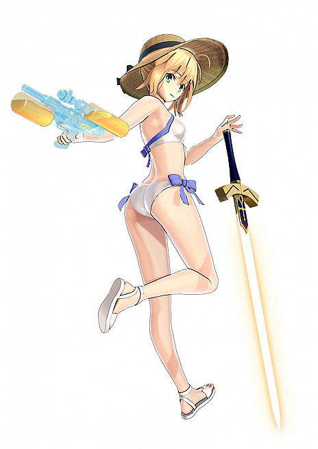 画像ギャラリー No.015のサムネイル画像 / 「FGO Arcade」，清姫がポニーテール姿に！　サーヴァントの見た目を変更できる「転身霊衣」が実装。召喚には「★5 アルトリア･ペンドラゴン（アーチャー） 」が