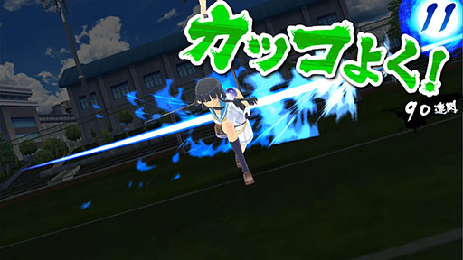 画像ギャラリー No.004のサムネイル画像 / 「シノビマスター 閃乱カグラ NEW LINK」，アニメーションや迫力ある戦闘シーンが収録されたPV第1弾が公開に。事前登録者数は13万人を突破