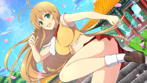 画像ギャラリー No.014のサムネイル画像 / 「シノマス」とアニメ「真・一騎当千」がコラボ。孫策と関羽の新カードが登場