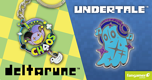 画像ギャラリー No.002のサムネイル画像 / 「UNDERTALE」の“ナプスタブルーク”ピンバッジ，「DELTARUNE」の“ジェビル”キーホルダーがFangamer Japanで本日夕方頃より販売へ
