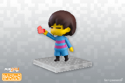 画像ギャラリー No.001のサムネイル画像 / 「UNDERTALE」ニンゲンとトリエルのねんどろいどが発売。バタースコッチシナモンパイや，手つなぎパーツ，フラウィなどのオプションパーツが付属