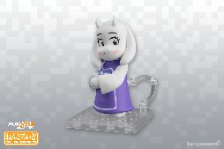 画像ギャラリー No.006のサムネイル画像 / 「UNDERTALE」ニンゲンとトリエルのねんどろいどが発売。バタースコッチシナモンパイや，手つなぎパーツ，フラウィなどのオプションパーツが付属