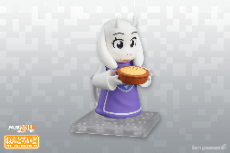画像ギャラリー No.007のサムネイル画像 / 「UNDERTALE」ニンゲンとトリエルのねんどろいどが発売。バタースコッチシナモンパイや，手つなぎパーツ，フラウィなどのオプションパーツが付属