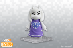 画像ギャラリー No.008のサムネイル画像 / 「UNDERTALE」ニンゲンとトリエルのねんどろいどが発売。バタースコッチシナモンパイや，手つなぎパーツ，フラウィなどのオプションパーツが付属