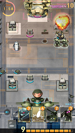 画像ギャラリー No.012のサムネイル画像 / 「機動戦士ガンダム 即応戦線」プレイレポート。一年戦争にスポットを当てた，手のひらで繰り広げられるリアルタイム戦略バトルを紹介