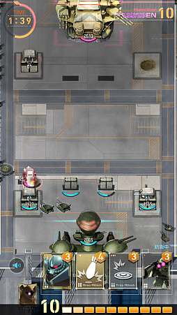 画像ギャラリー No.013のサムネイル画像 / 「機動戦士ガンダム 即応戦線」プレイレポート。一年戦争にスポットを当てた，手のひらで繰り広げられるリアルタイム戦略バトルを紹介