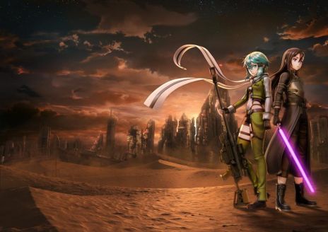 画像ギャラリー No.002のサムネイル画像 / シリーズ初のシューターRPG「ソードアート・オンライン フェイタル・バレット」が2018年内に発売決定。ティザービジュアルとムービーが公開に