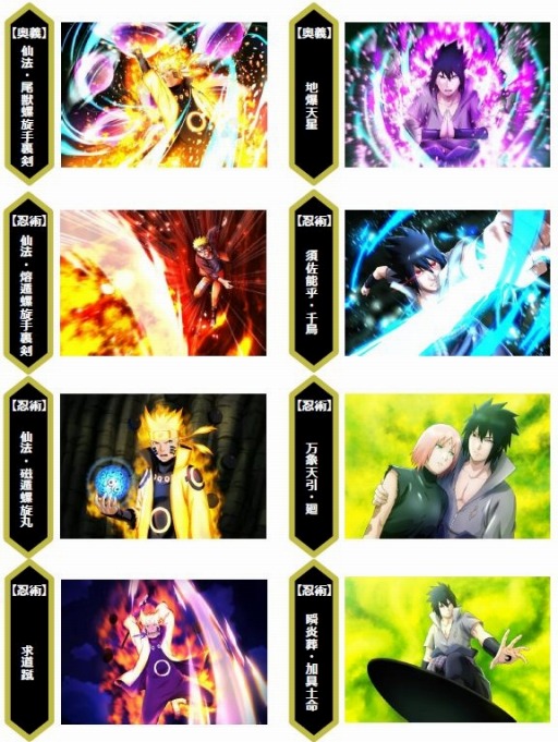 画像ギャラリー No.005のサムネイル画像 / 「忍者BORUTAGE」，ナルト（六道仙人モード）＆サスケ（輪廻写輪眼）が登場