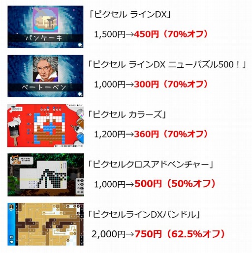 画像ギャラリー No.002のサムネイル画像 / Switch版「ピクセル」シリーズが最大70％OFFになるハロウィンセールを開催中