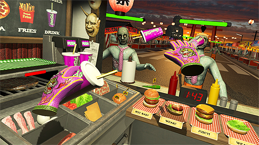 画像ギャラリー No.005のサムネイル画像 / PixelJunk VR第1弾となったVRゾンビグルメアクション「Dead Hungry」の，PS VRへの移植が決定。9月中旬にリリースへ