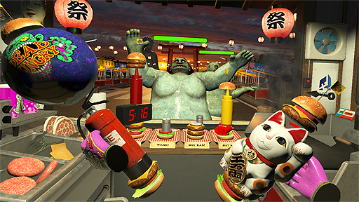 画像ギャラリー No.006のサムネイル画像 / PixelJunk VR第1弾となったVRゾンビグルメアクション「Dead Hungry」の，PS VRへの移植が決定。9月中旬にリリースへ