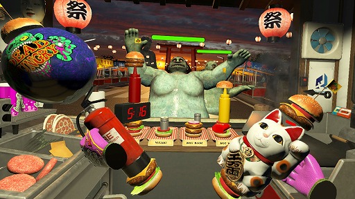 画像ギャラリー No.004のサムネイル画像 / VRゲーム初心者にもオススメ！　PS VR版「Dead Hungry」でお腹を空かせたゾンビにうまいハンバーガーを食わせよう