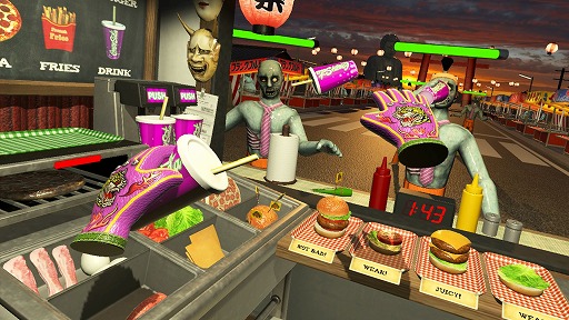画像ギャラリー No.005のサムネイル画像 / VRゲーム初心者にもオススメ！　PS VR版「Dead Hungry」でお腹を空かせたゾンビにうまいハンバーガーを食わせよう
