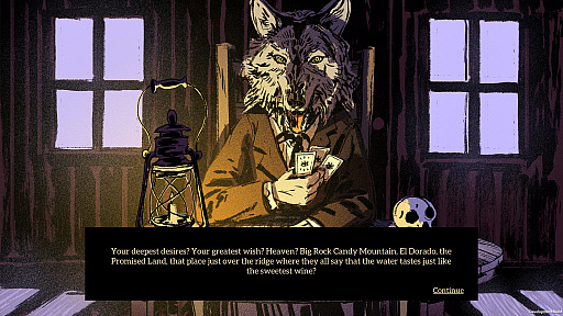 画像ギャラリー No.002のサムネイル画像 / アドベンチャーゲーム「Where the Water Tastes Like Wine」に，ミュージシャンのスティングさんが声優として参加