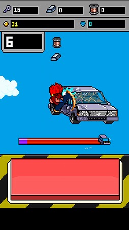 画像ギャラリー No.007のサムネイル画像 / P（パンチ）とK（キック）で敵をやっつけろ！　iOS向けアクションゲーム「PPKP」を紹介する「（ほぼ）日刊スマホゲーム通信」第1512回