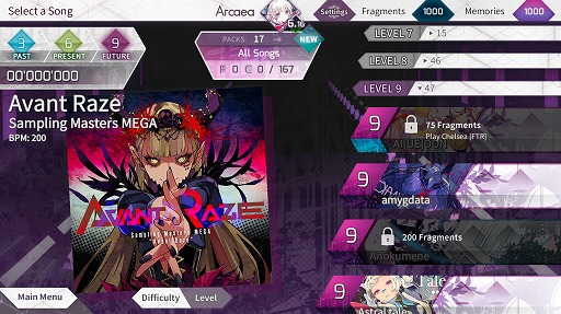 画像ギャラリー No.005のサムネイル画像 / 「Arcaea」，Ver.3.0が本日リリース。10曲以上の新曲や新機能が追加に