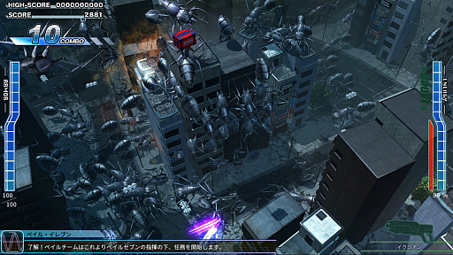 画像ギャラリー No.008のサムネイル画像 / 「地球防衛軍4.1」のスピンアウト縦シューティング「地球防衛軍4.1 ウイングダイバー・ザ・シューター」，ゲーム詳細が公開に