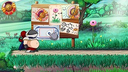 画像ギャラリー No.001のサムネイル画像 / カートゥーン調のドイツ産2Dアクション「Sir Eatsalot」，PS Vita向けに今冬配信