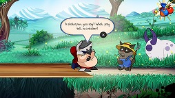 画像ギャラリー No.005のサムネイル画像 / カートゥーン調のドイツ産2Dアクション「Sir Eatsalot」，PS Vita向けに今冬配信