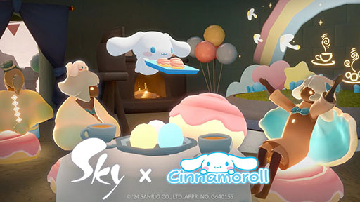 画像ギャラリー No.001のサムネイル画像 / 「Sky 星を紡ぐ子どもたち」×シナモロールコラボ，4月27日16：00にスタート。プロモーションムービーも公開に