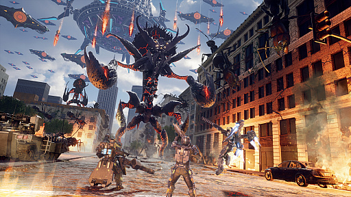 画像ギャラリー No.001のサムネイル画像 / 「EARTH DEFENSE FORCE: IRON RAIN」の新情報が公開。超巨大生物「ベイザル」，巨大生物「デスストーカー」の登場が明らかに