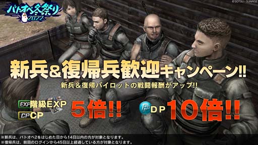 画像ギャラリー No.006のサムネイル画像 / 「機動戦士ガンダム バトルオペレーション2」，“バトオペ冬祭り2022”開催中