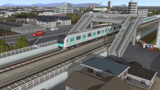 画像ギャラリー No.009のサムネイル画像 / 「A列車で行こうExp.」，新規収録となる車両や建物が公開