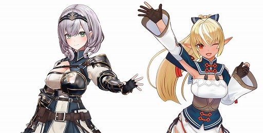 画像ギャラリー No.003のサムネイル画像 / 「ラピスリライツ」，白銀ノエルさん＆不知火フレアさんによる先行ゲームプレイが11月9日に配信