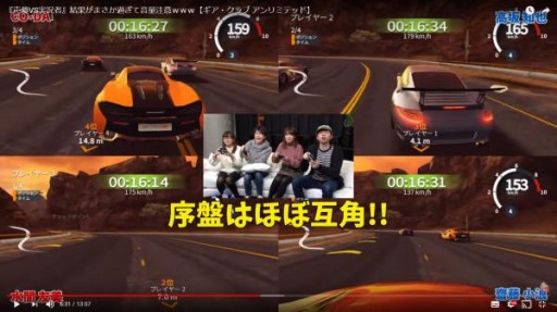 画像ギャラリー No.002のサムネイル画像 / 「ギア・クラブ アンリミテッド」，実況者vs声優陣の4人対戦プレイ動画が公開