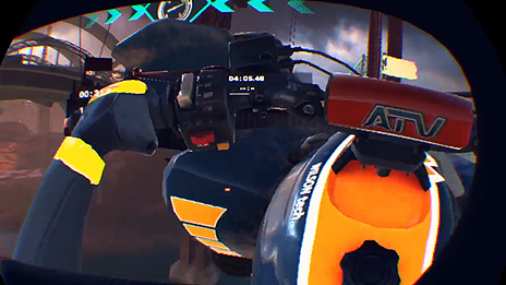 画像ギャラリー No.004のサムネイル画像 / ATV（全地形対応車）で競うPS4「ATV ドリフト＆トリックス」，PS VRプレイ時のスクリーンショットが公開