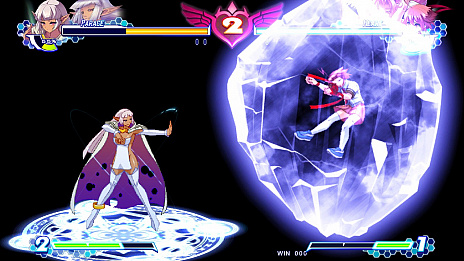 画像ギャラリー No.003のサムネイル画像 / Steam版「アルカナハート3 LOVEMAX SIXSTARS!!!!!!」，大型アップデートが配信。新キャラ“ピストリクス系29号”と“ダークハート”がDLCで登場