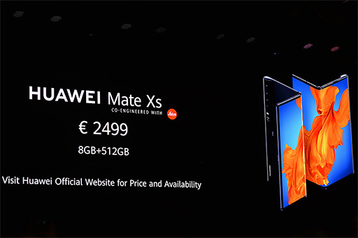 画像ギャラリー No.003のサムネイル画像 / Huawei，5G対応の2つ折りスマートフォン「Mate Xs」を発表。5G対応の新型タブレット端末もアピール