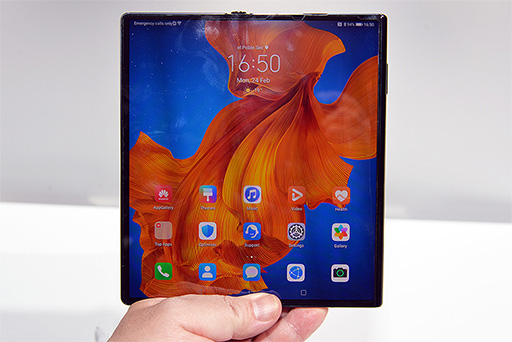 画像ギャラリー No.006のサムネイル画像 / Huawei，5G対応の2つ折りスマートフォン「Mate Xs」を発表。5G対応の新型タブレット端末もアピール