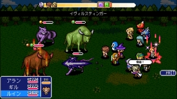 画像ギャラリー No.006のサムネイル画像 / 最大13人と戦闘に挑めるレトロドットRPG「アルバスティア戦記」，iOS版の配信を開始