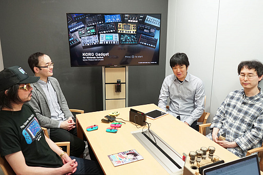 画像ギャラリー No.001のサムネイル画像 / Nintendo Switch用の作曲ソフト「KORG Gadget」開発者にインタビュー。簡単に作曲を楽しめるうえ，対戦や共闘も可能なDAWとは