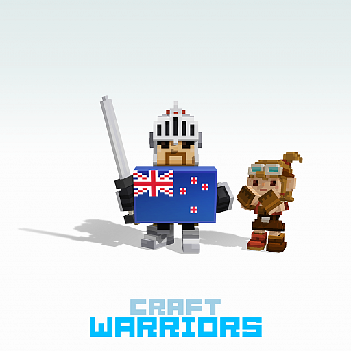 画像ギャラリー No.001のサムネイル画像 / トランスリミット，新作スマホゲーム「Craft Warriors」をニュージーランドで配信