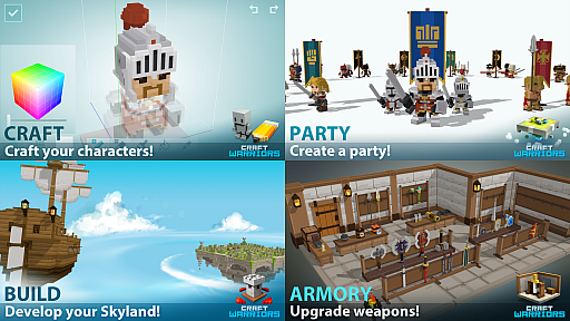 画像ギャラリー No.003のサムネイル画像 / トランスリミット，新作スマホゲーム「Craft Warriors」をニュージーランドで配信